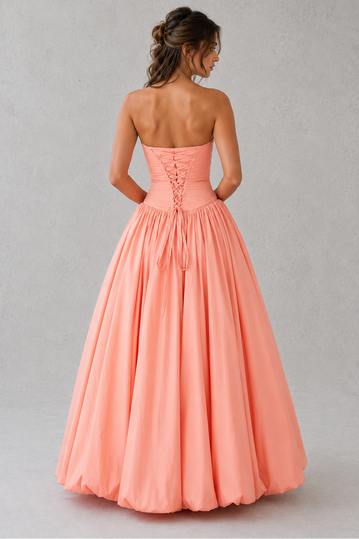 Madison Brooks Strapless Homecoming Dress