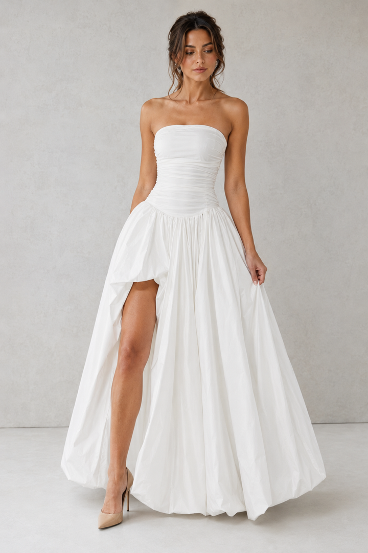 Madison Brooks Strapless Homecoming Dress