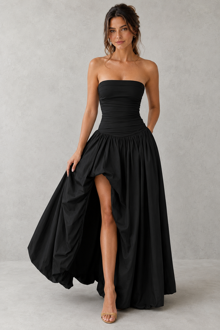 Madison Brooks Strapless Homecoming Dress